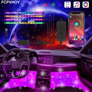 Upgrade Your Car's Interior with RGB App-Controlled Atmosphere Lights!