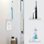 1 Pack, Standard Vertical Duplex Decorative Outlet Space Saving For Smart Home Speakers, White Outlet Shelf Wall Holder, Power Tools, Toothbrush