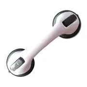 1pc Non-Slip Large Shower Handle For Bathroom, Punch-Free Traceless Glass Suction Handle, Powerful Suction Grip, 7.48"x3.54"