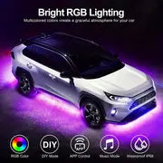 16 Million Dream Colors Chasing - Underglow Kit For Cars, SUVs & Trucks With App & Remote Control