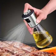 304 Stainless Steel Oil Spray Bottle Pressurized Spray Glass Oil Spray Pot Kitchen Olive Edible Oil Barbecue Oil Spray Bottle