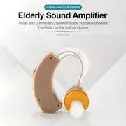 1pc Hearing Aids For Seniors Adults, Gear Adjustment, Easy To Wear, Portable Battery Replacement, Convenient For The Elderly Ear Sound Amplifier