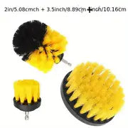 3-in-1 Electric Cleaning Brush Set - Perfect For Carpet, Sofa, Tile, Car Wash & More!