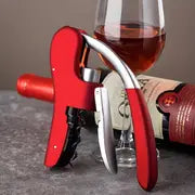 1pc, Professional Wine Opener - Easy Corkscrew for Servers, Waiters, Bartenders, and Home Use - Perfect for Summer and Winter Drinks