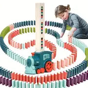 Train-Powered Domino Puzzle Game - Fun For Game Lover!