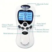 Professional Physiotherapy Tens Electrical Muscle Stimulator Physiotherapy Electrodes Pulse Relaxing Massager For Men And Women