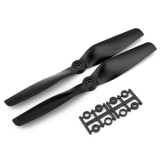 HQProp 8x5B Bullnose CCW Propeller - 2 Blade (2 Pack - Black)