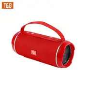 TG116C Outdoor Portable Upright Wireless Compatible Speaker, Cute Little Cube Speaker Music Player, Support USB/ TF/ FM Radio Music, Stereo Ultra Bass Speaker, Connect With Mobile Phone/Tablet/TV, Connect Within 393.7 Inch