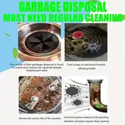 24pcs Garbage Disposal Cleaning Tablets, Foam Garbage Disposal Cleaner And Deodorant, Household Garbage Disposal Cleaner, Sink Cleaner And Deodorant, Kitchen Drain Cleaner