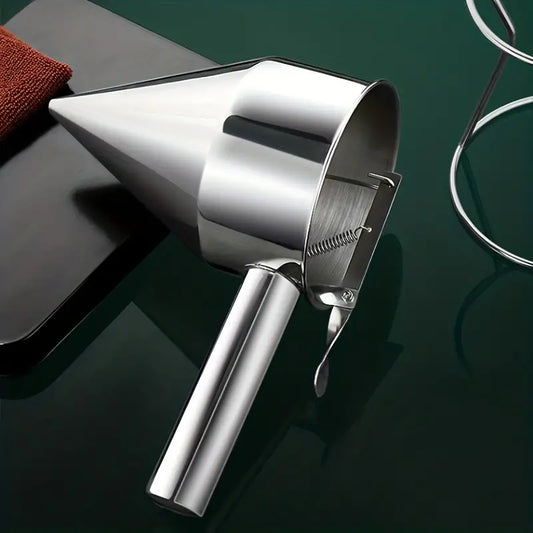 1pc, Stainless Steel Pancake Batter Dispenser, Baking Tools, Kitchen Gadgets, Kitchen Accessories, Home Kitchen Items