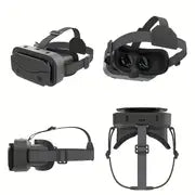 VR Headset Virtual Reality ,VR Game 3D Digital Glasses VR,3D Glasses VR Set 3D Virtual Reality Goggles, Adjustable VR Glasses Support 7 Inches