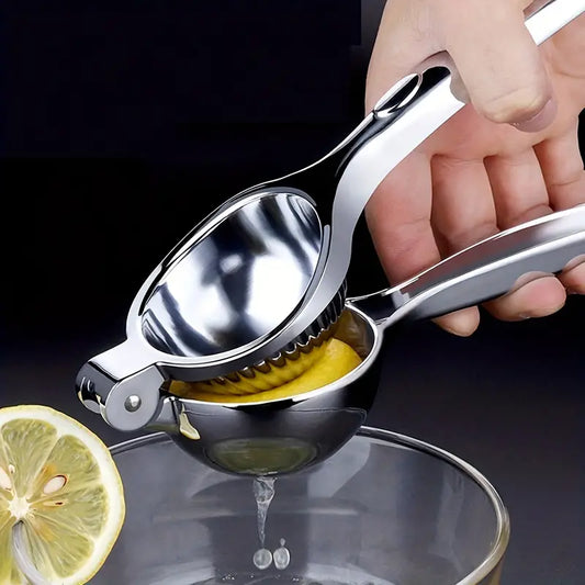 1pc, Citrus Juicer, Multifunctional Lemon Juicer, Creative Orange Juicer, Manual Juicer, Lemon Squeezer, Stainless Steel Manual Fruit Squeezer, Citrus Squeezer, Kitchen Stuff, Kitchen Gadgets