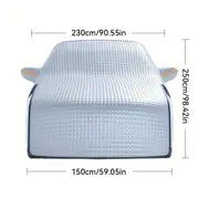 Car Snow Shield Front Windshield Snow Cover Frost Frost Windshield Windows Four Seasons Universal Thickened Cover Cloth