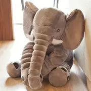 1pc Elephant Design Pet Grinding Teeth Plush Toy Durable Chew Toy For Dog Interactive Supply
