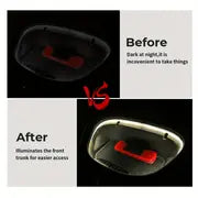 Car Front Truck Light Frunk Brighten LED Strips Flexible Modified Lighting Decorative Light For Tesla Model 3 Y