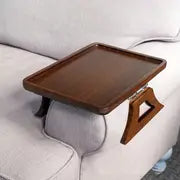 1pc Arm Table Clip On Tray Sofa Table For Wide Couches, Couch Arm Tray Table, Portable Table, TV Table And Side Tables For Small