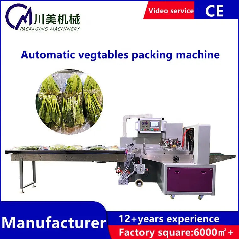 Automatic celery packing machine factory outlet CM - 600X automatic fruit and automatic vegetable packing machine