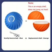 1pc Automatic Rolling Ball Toy Durable Dog Chew Ball Toy Pet Grinding Teeth Toy Gravity Jumping Ball Toy For Dog Interactive Supplies