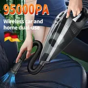 Upgrade Your Car Cleaning Game With This Portable High-Power Wireless Handheld Vacuum Cleaner - Long-lasting Range, Wet & Dry Cleaning, Complete Car Accessories Set