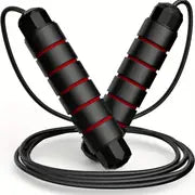 Premium Adjustable Jump Rope For Effective Cardio And Weight Loss - Non-Slip Foam Handles For Comfortable Grip - Ideal For Men, Women, And Outdoor Workouts