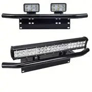 Universal Spotlight Frame - Car Auxiliary Lamp Light & Off-Road License Plate Light Modification