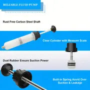 Oil Fluid Extractor Filling Oil Change Syringe Bottle Transfer Automotive Fuel Extraction Pump Oil Extractor Pump Hand Tool