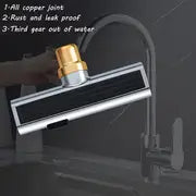 1pc Multifunctional Faucet Adapter Faucet, Bathroom Washbasin Faucet, Sink Faucet Replacement Accessories, Home Essential