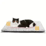 Self Warming Dog Cat Bed Self Heating Cat Dog Mat, Extra Warm Thermal Pet Pad For Indoor Outdoor Pets With Removable Non-Slip Bottom Cover