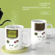 Large-capacity Temperature-sensitive Color-changing Ceramic Cup In Stock Creative Design Pattern Milk Coffee Ceramic Color-changing Mug for commercial