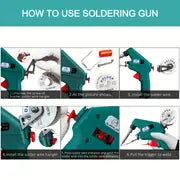 60W Automatic Soldering Gun Kit - Perfect for Jewelry, Home DIY, and Circuit Board Repair!