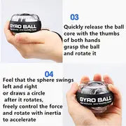 Strengthen Your Wrists & Forearms with This Magnetic Wrist Strength Ball & Lanyard Set - Perfect for Rehabilitation & Training!