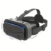 VR Headset Virtual Reality ,VR Game 3D Digital Glasses VR,3D Glasses VR Set 3D Virtual Reality Goggles, Adjustable VR Glasses Support 7 Inches