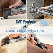 10/50pcs Multifunctional Bimetal Oscillating Saw Blade Versatile Tool For Cutting Wood, Metal And Plastic