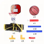 Children's Basketball Basketball Competition, Inflator+4 Basketball