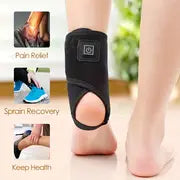 1pc Hot Compress Heating Belt, Therapy Foot Bare Ankles Protector, Relieve Arthritis Leg Pain, Rehabilitate Joints, For Sports Fitness Health Home Life