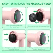 Deep rolling massager Electric Fat Pusher Vibrates The Whole Body, Abdomen, Legs, Waist Massager, Multi-Function Handheld Body Beauty Instrument, Professional Strength Massager, Ideal Gift For Women, Friends, Family Christmas Gift