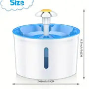Cat Fountain 1.6L Automatic Pet Water Fountain Pet Water Dispenser, Dog/Cat Health Caring Fountain And Hygienic Dog Fountain