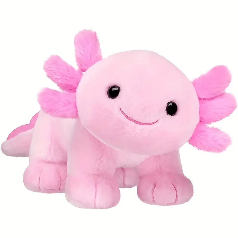 Axolotl Plush Toy,11.8inch Soft Cute Axolotl Stuffed Animal Plush Pillow ForBirthdays Gift(Pink)(1Pc) Halloween Thanksgiving Christmas Gifts Halloween Decor Thanksgiving、Christmas Gift