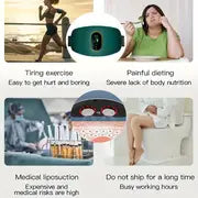 1pc Heating Massage Belt, Keep Fit Massage Belt For Men Women, Adjustable Vibration Massage, Belly Fat Burner, Promote Digestion, Portable Abdominal Massager