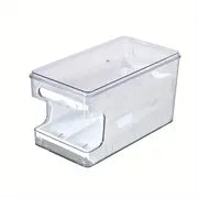 Rolling Slide Food Fridge Drawer Double-layer Egg Tray Container, Refrigerator Organization Household Kitchen Accessories