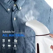 1pc Steamer For Clothes Steamer, Handheld Clothing Steamer For Garment, Portable Travel Steam Iron，Portable Garment Steamer，Fast Heat-up ，Multifunction Powerful Steamer Suitable For Home And Travel