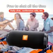 Portable Outdoor Wireless Speaker: Waterproof, Loud, And Loaded With Features!