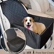 Waterproof Dog Car Seat Cover - Protect Your Car Seats from Pet Hair, Scratches, and Dirt - Easy to Install and Clean - Perfect for Travel and Everyday Use