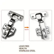 20pcs Soft Close 35mm Kitchen Cupboard, Cabinet Standard Door Hinges, Wardrobe Cabinet Fitted Pages