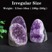 1pc Natural Amethyst Cluster Ornament, Amethyst Cave Raw Stone , Mysterious Gemstone Single 100g-300g, Ideal choice for Gifts