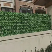 1pc Simulation Green Plants Fence Green Leaves Hedge Climbing Tiger Plants Wall Green Carrot Fence Vertical Greening Fence Leaves Rattan