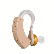 1pc Hearing Aids For Seniors Adults, Gear Adjustment, Easy To Wear, Portable Battery Replacement, Convenient For The Elderly Ear Sound Amplifier