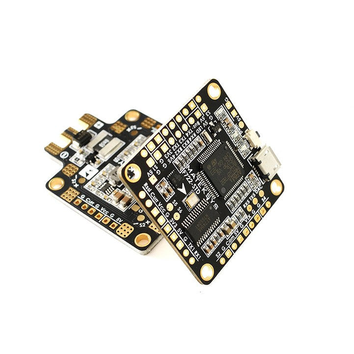 Matek Systems F722-STD Flight Controller w/ F7, 32K Gyro, BFOSD, Barometer