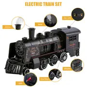 Kids Train Set Electric Metal Trains Boys Toy