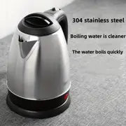 2000ml, 304 Stainless Steel Electric Kettle With Large Capacity And Automatic Shut-Off - Perfect For Home, Hotel, And Guest House Use